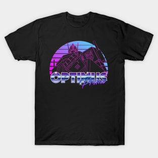 Retro Transformers Optimus Prime T-Shirt